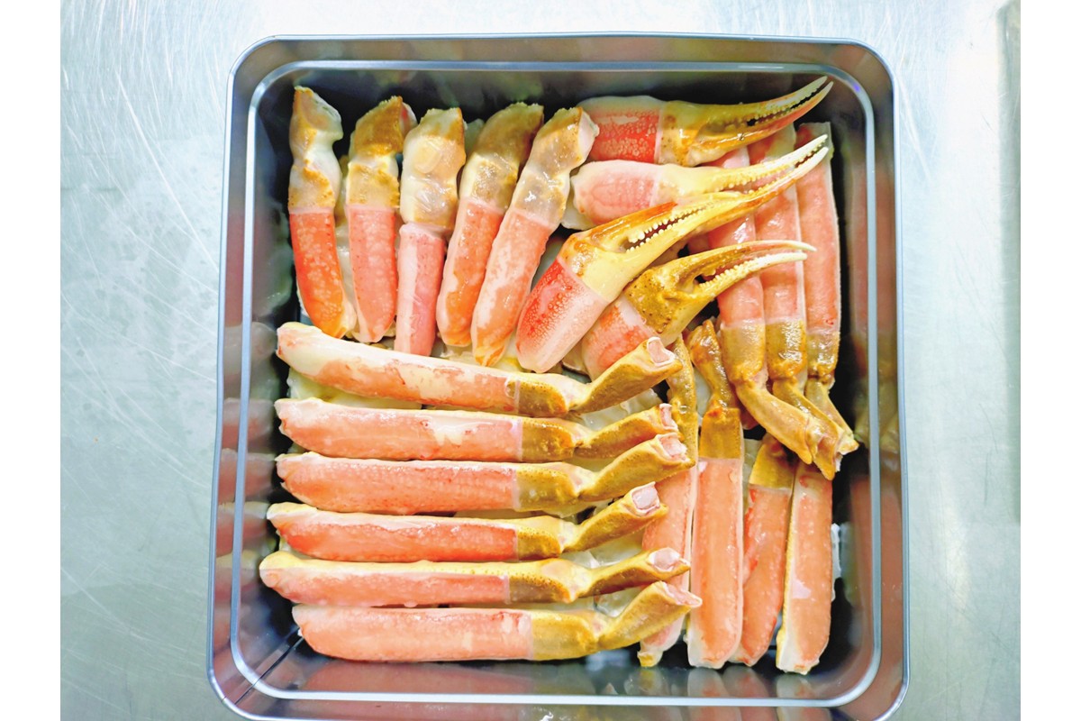ズワイガニのかんかん焼きで楽しむ豪快ＢＢＱ気分 １ｋｇ／北畿水産 ふるさと納税 カニ ボイル ふるさと納税 ボイルガニ ふるさと納税 ズワイガニ ボイル