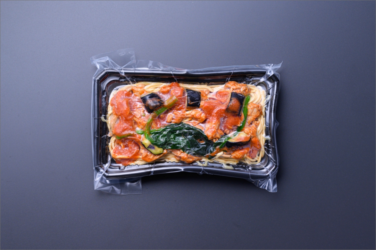 「カニ屋が作る 海のパスタ」 海香る シビマグロ 山椒トマトソース 5皿セット