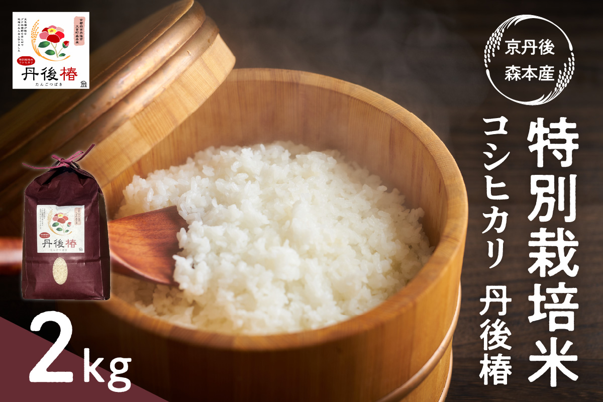 令和8年産 特別栽培米コシヒカリ 丹後椿（京丹後森本産） 2kg