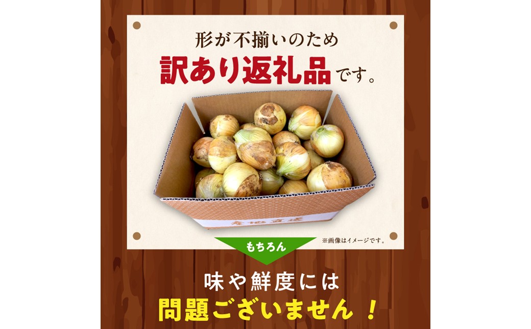 【訳あり】新たまねぎ 3kg