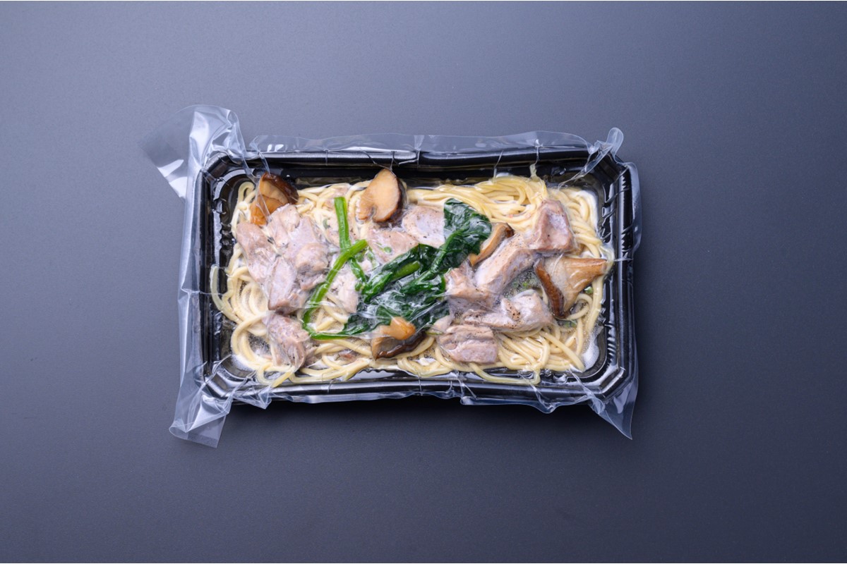 「カニ屋が作る 海のパスタ」 海香る シビマグロの和風ペペロンチーノ 5皿セット