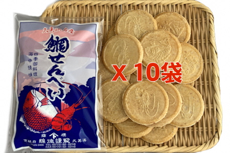 鯛せんべい　10袋（100枚入り）