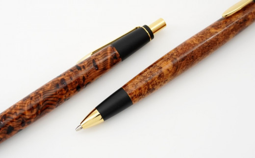 天然屋久杉【極上泡瘤】ボールペン（0.7mm）１本〈文具 文房具 ペン 雑貨 ギフト 贈答 プレゼント 記念品〉 S9902