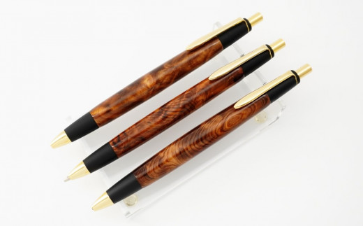 天然屋久杉【光明瘤】ボールペン（0.7mm）１本〈文具 文房具 ペン 雑貨 ギフト 贈答 プレゼント 記念品〉 S6603