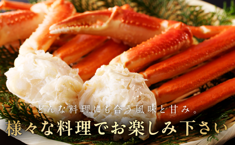 【数量限定】ボイルズワイ蟹 1kg 大型 5Lサイズ カット済み