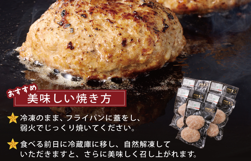犬鳴豚の手作りプレミアムハンバーグ（20個入り） 【国産 豚肉 ぶたにく 犬鳴ポーク 普段使い】