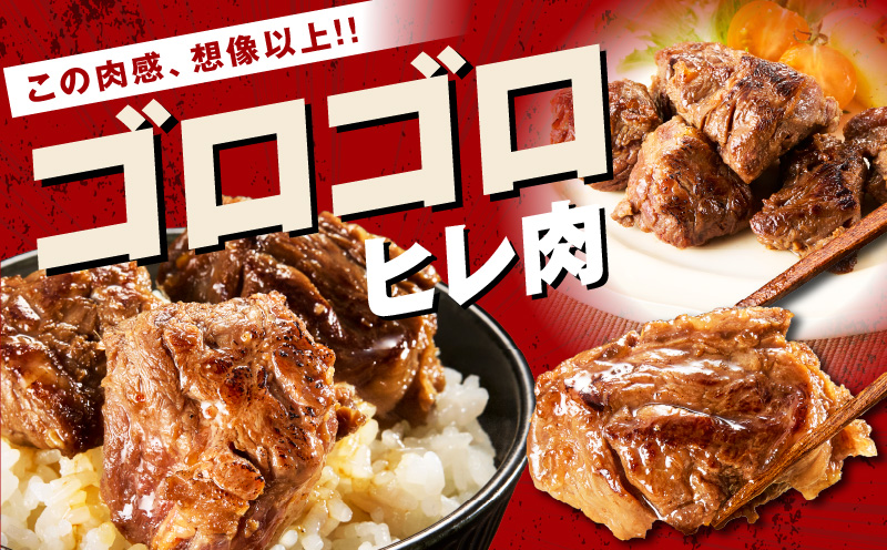 【訳あり】牛ヒレ肉 切り落とし 1kg【スピード発送 小分け 500g×2P 氷温熟成×特製ダレ サイズ不揃い やわらか ステーキ ひと口サイズ カット済み】