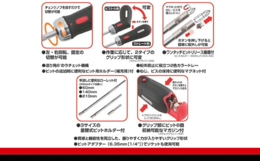 TONE トネ ラチェットドライバーセット ( RDS32 ) 15001-40000566｜工具 整備士 自動車 バイク DIY メンテナンス