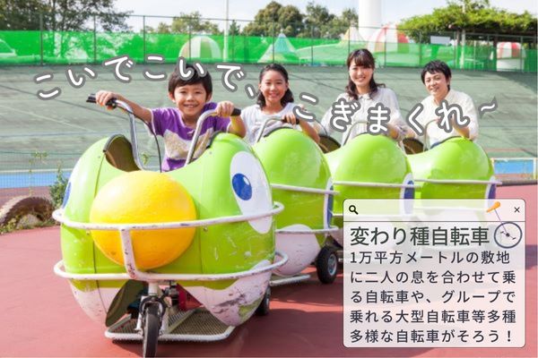 関西サイクルスポーツセンター入場+フリーパスチケット+BBQ(こどもB)|自転車 テーマパーク アトラクション サイクリング BBQ バーベキュー 春休み 夏休み プール 乗り物 迷路 自然 河内長野