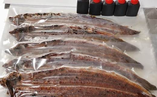【特大】 国産 うなぎ 蒲焼 5尾（1.15kg ～ 1.25kg）と 特製タレ 5個 セット 鰻 ウナギ 蒲焼き かば焼き うなぎの蒲焼 魚 国産うなぎ うなぎ蒲焼 セイロ蒸し せいろ蒸し タレ付