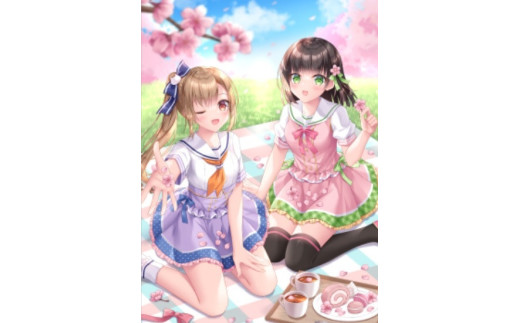 阪南市商工会公認キャラクター 波有手美海 ＆ 緑川さくら オリジナルグッズ セット ご当地 美海ちゃん さくらちゃん 大阪府