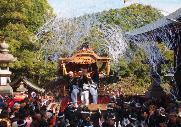 阪南市が一年で最も熱くなる秋祭り