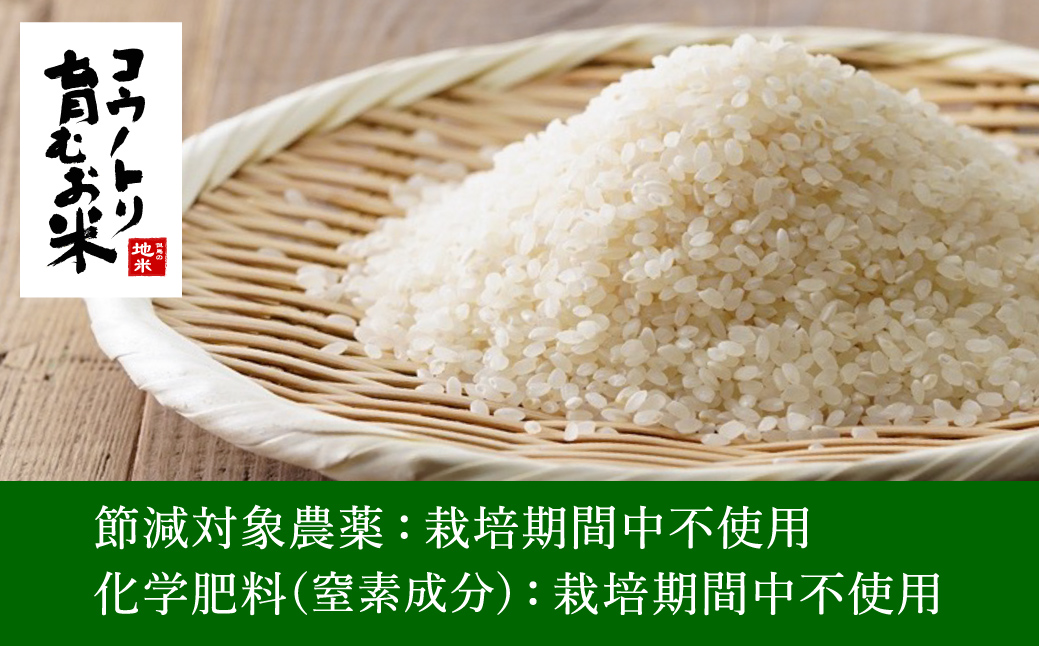 令和7年産 無農薬 白米 4kg コウノトリ育むお米 但馬産 こしひかり 兵庫県産(2kg×2袋)（94-001）無農薬 お米 4キロ 精米 白米 コウノトリ米 コシヒカリ 農薬不使用 特別栽培米 予約 コメ こめ ご飯 ライス 無農薬米