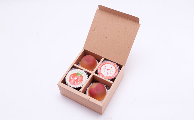 かさいのトマトinゼリー 8個入【期間限定】 お菓子 ジュレ トマトゼリー フルティカ