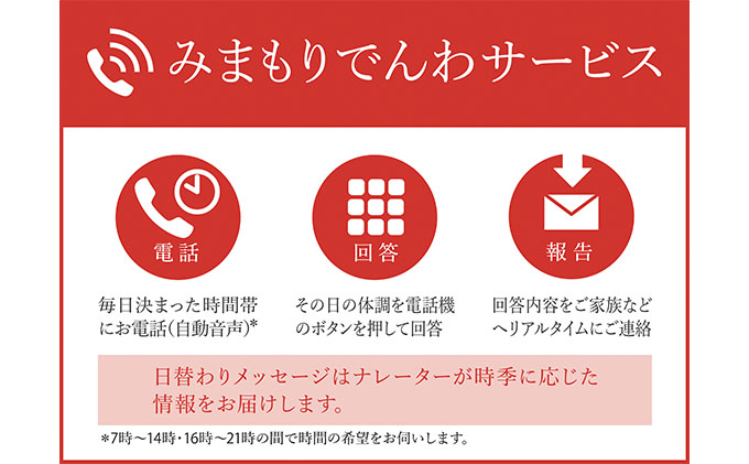 みまもりでんわサービス(3か月)【固定電話】 チケット