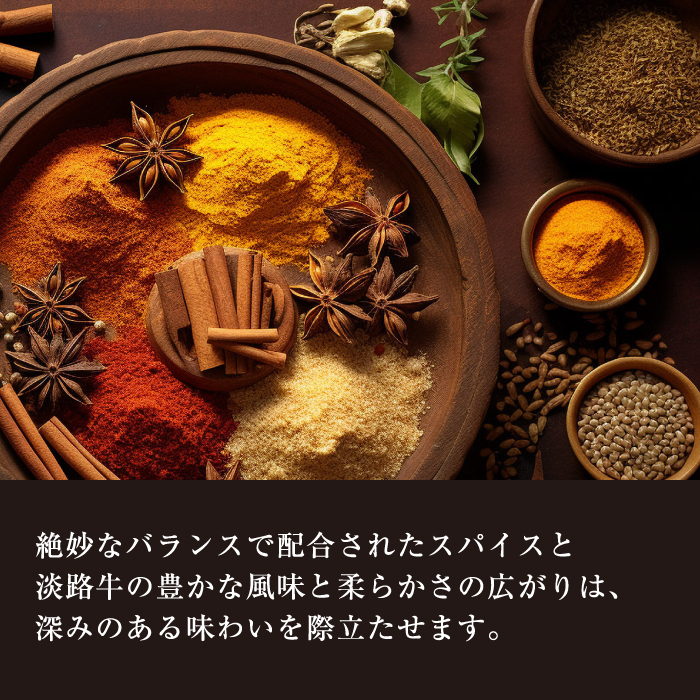 淡路牛100％ ビーフカレー 200g×8袋　レトルトカレー
