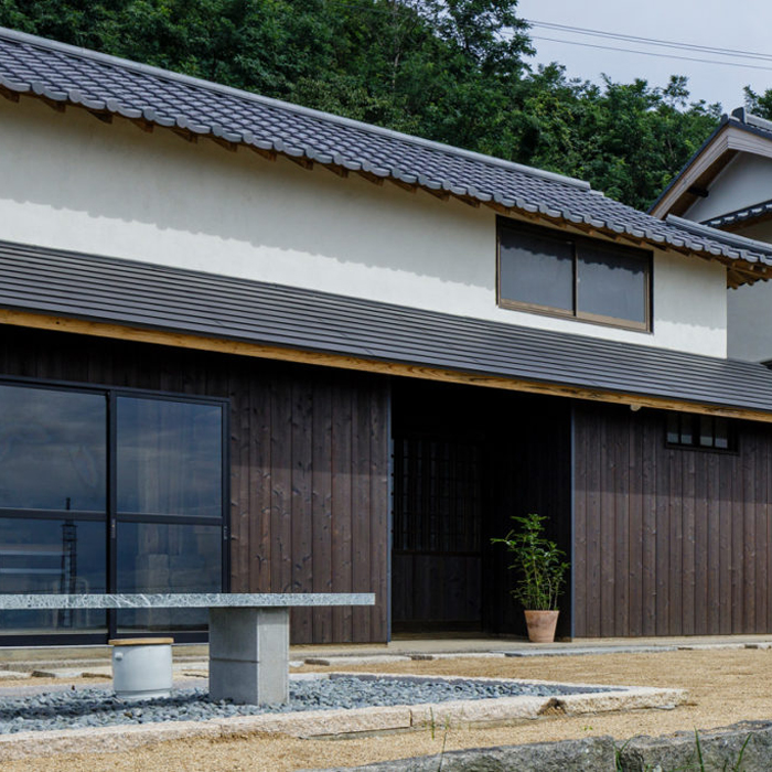 KOTOBUKIAN寿空窯の【墨黒こげ皿】 7寸