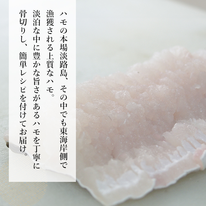 淡路島産はもセット【冷凍】(約4人前）　鱧