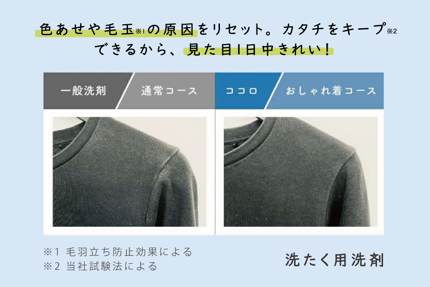 ファーファ ココロ 洗たく用 洗剤 詰替3個 セット 日用品 洗濯 洗濯洗剤 洗濯用洗剤 衣類用洗剤 ランドリー フレグランス お徳用