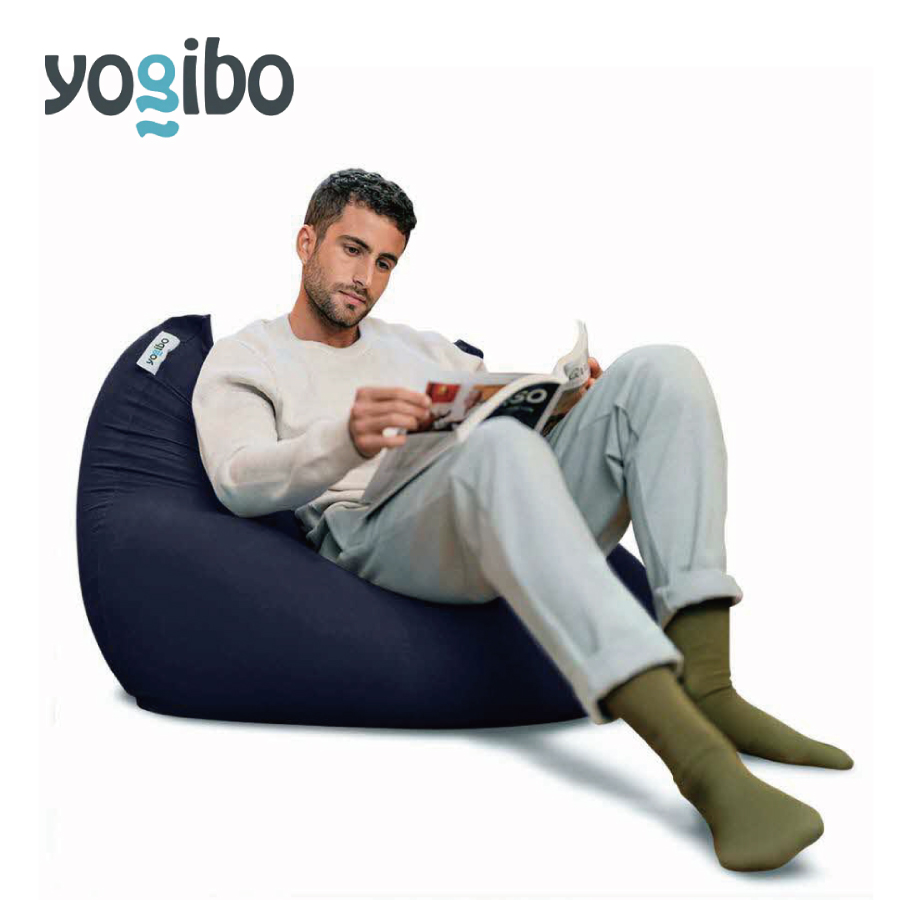 ヨギボー Yogibo Mini ( ヨギボーミニ ) ネイビーブルー インテリア 寝具 ファッション