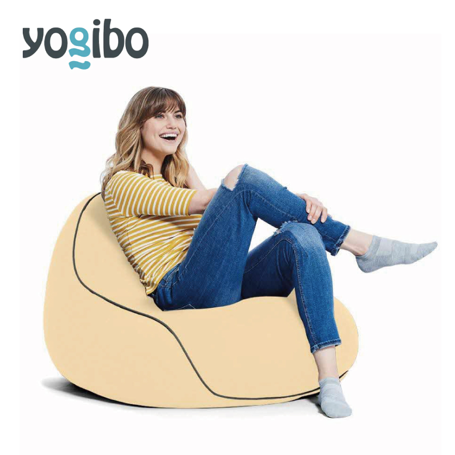 ヨギボー Yogibo Lounger ( ヨギボーラウンジャー ) クリームホワイト インテリア 寝具 ファッション
