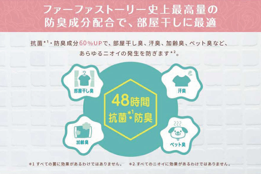 ファーファ ストーリー液体洗剤あわあわウォッシュ 900g詰替 6個セット[洗剤 抗菌 すすぎ1回 48時間抗菌 赤ちゃん 詰替 防臭 花粉対策]