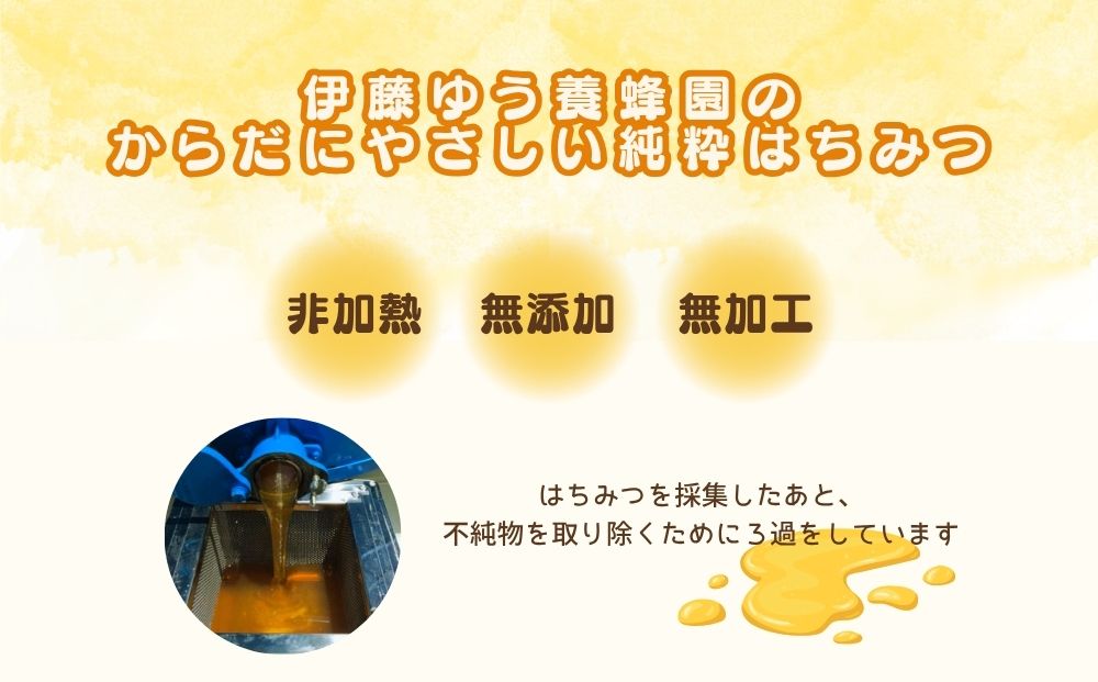 国産 純粋 はちみつ 里の花 125g 黄檗 125g (各2本)／ 蜂蜜 ハチミツ 非加熱 無添加 無加工 百花蜜 単花蜜 キハダ お取り寄せ 伊藤ゆう養蜂園 奈良県 宇陀市 ふるさと納税