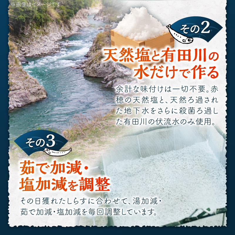 釜揚げしらす約900ｇ木箱入り_E6110