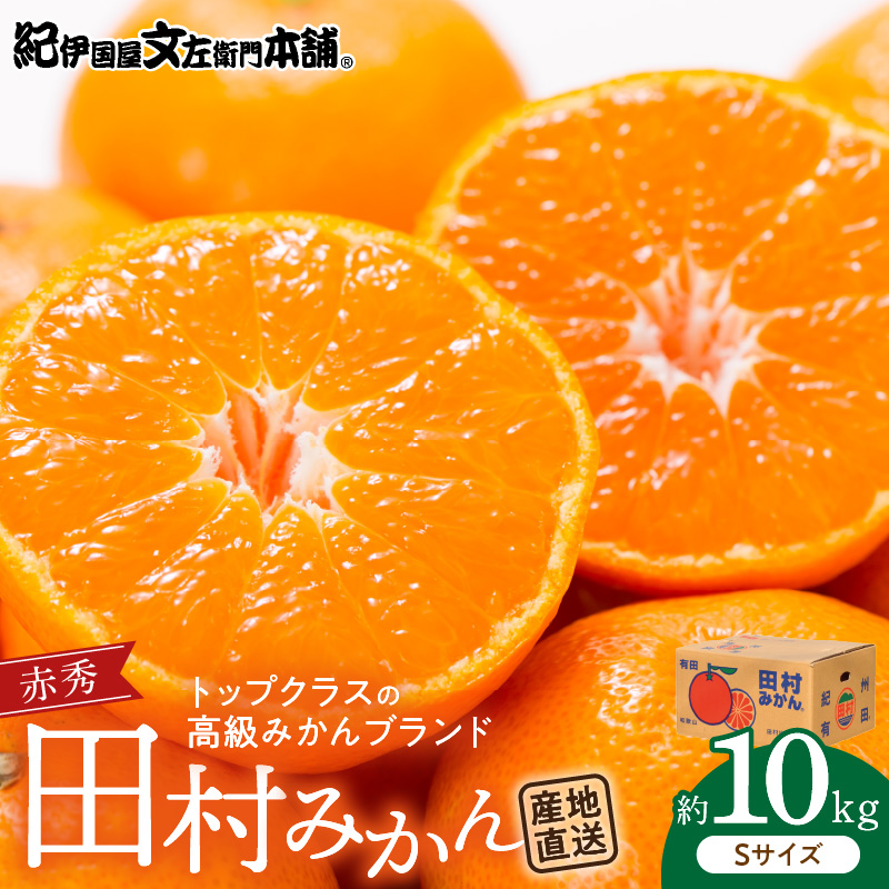 【2026年先行予約】田村みかん／特選ギフト品10kg【Sサイズ】赤秀_V7444
