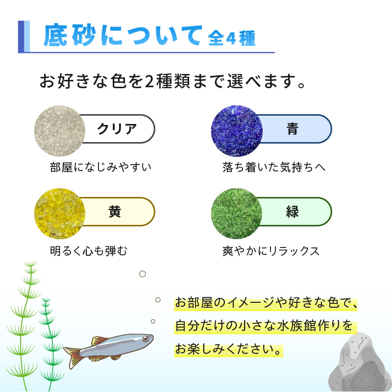 おうちで小さな水族館♪ ボトルアクア キット_BA6002n