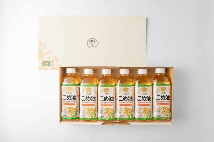 【6本入り】【大人気】【国産】こめ油　500g×6本入り/こめ油 米油 油 ヘルシー 体にいい 便利 人気 話題【ard038B】