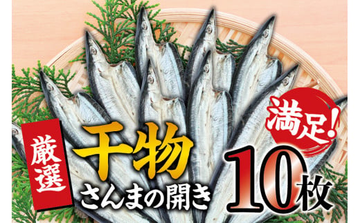 干物セット 満足の内容量！さんまの開き10枚セット ／ ひもの 詰め合わせ 干物 さんま サンマ