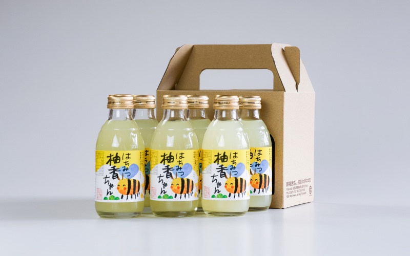 古座川町のゆずドリンク（はちみつ入り） はちみつ柚香ちゃん 160ml（6本入） ゆず 柚子 柚 ユズ ジュース ドリンク はちみつ【yuz108B】