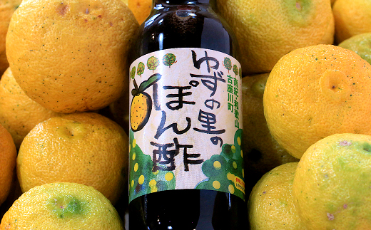 古座川町 ゆずの里のぽん酢（3本入り）ポン酢 ぽん酢 和歌山 ゆず 柚子 柚 ユズ かつお【yuz124B】