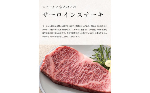 熊野牛A4以上ヒレシャトーブリアンステーキ100g×2枚＆霜降りサーロインステーキ180g×2枚【uot766A】