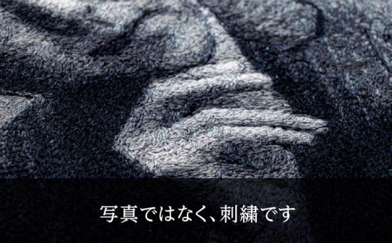 刺繍ポートレート
