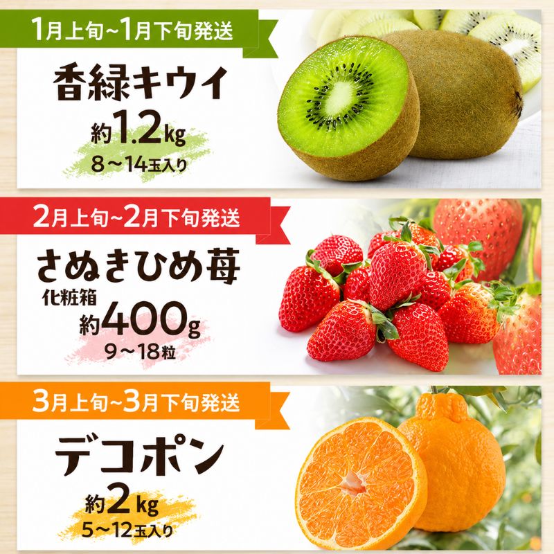 讃岐のフルーツ定期便（全10回）