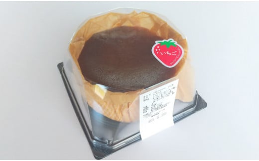 バスクチーズケーキ　いちご味　～四万十の米粉入り～ 4号 ／Bmu-C75