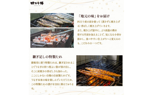 四万十地焼き蒲焼鰻2尾セット Esg-19