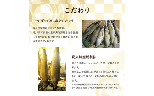 【希少】子持ち鮎の塩焼きと焼鮎醤油のセット／Ess-A12 