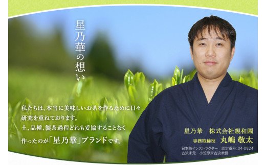 【A5-558】八女星野茶詰合せ「星乃絆」