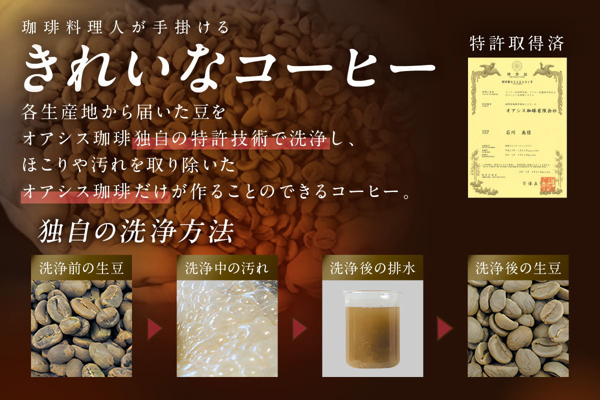 【B7-017】★特許製法★きれいなコーヒードリップバッグ（10種・150袋）