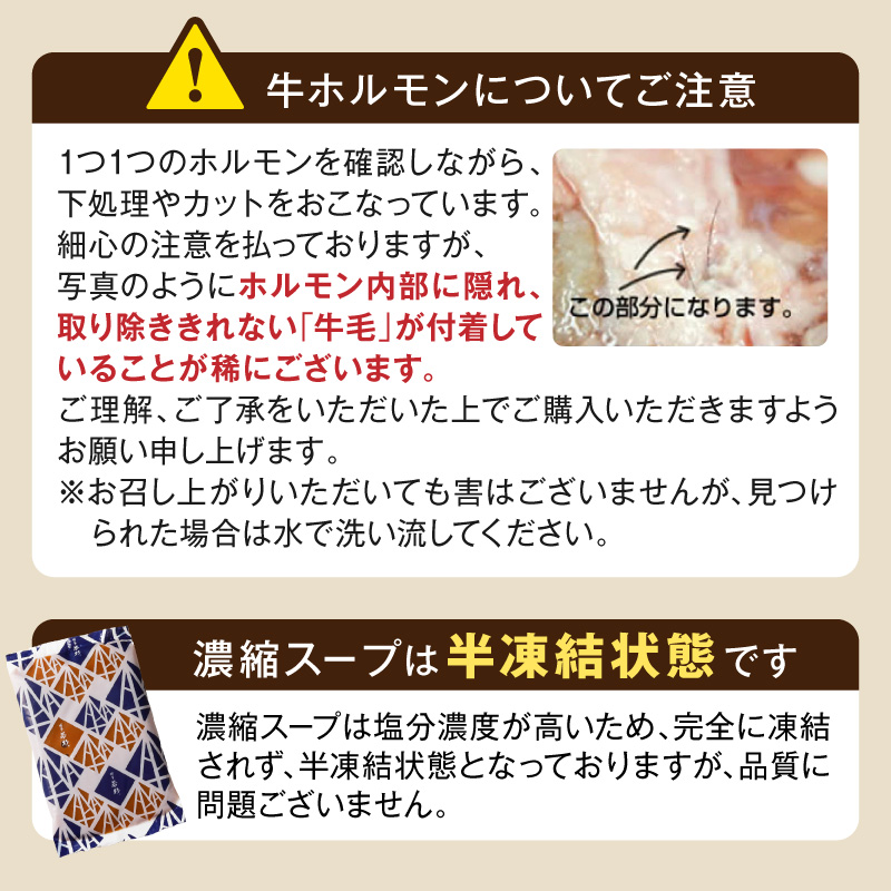 (訳あり)博多若杉牛もつ鍋セット2人前×5回分 【024-0027】