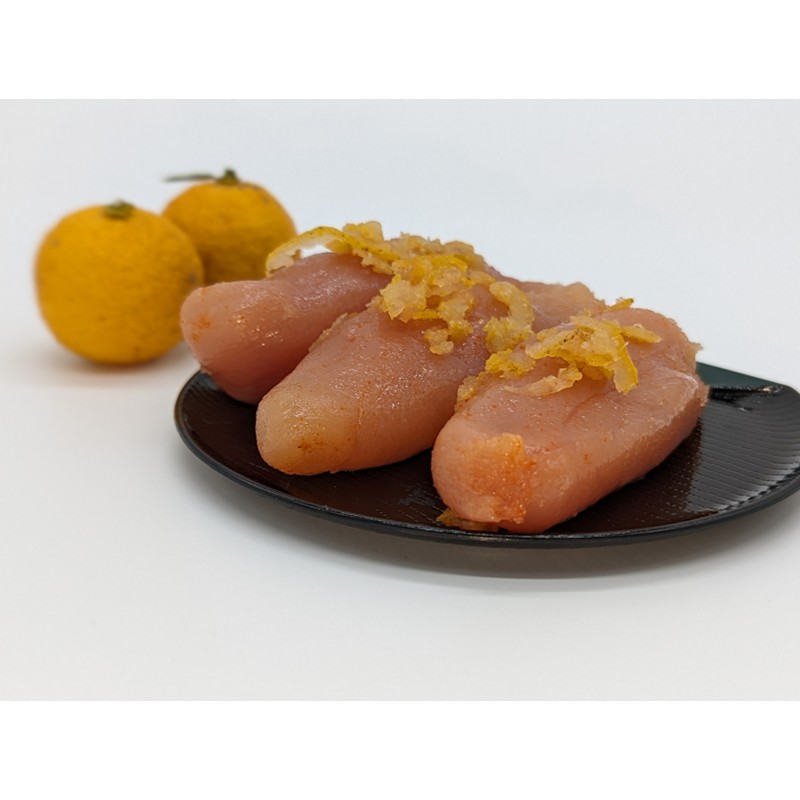 【訳あり】辛子明太子ゆず皮入り切大 500g【091-0003】