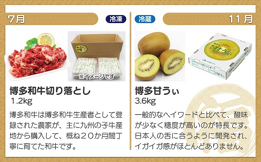 【年5回】福岡まんぞく定期便【2027年2～3月発送開始】[H5275]
