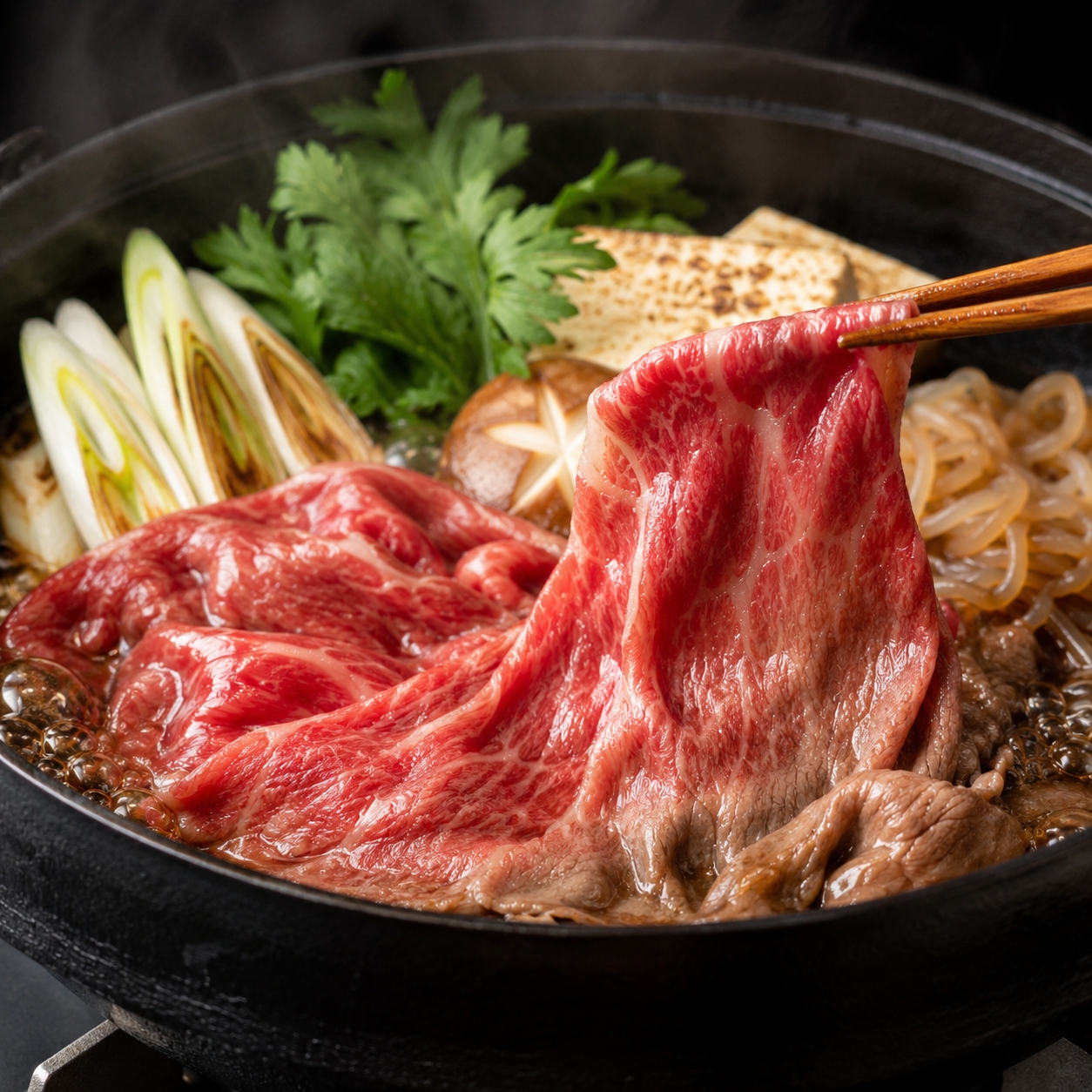 【A4～A5】博多和牛赤身モモしゃぶしゃぶすき焼き用 1kg (250g×4p) | 牛肉 ブランド牛 国産 和牛 福岡 博多 すき焼き しゃぶしゃぶ CP057d