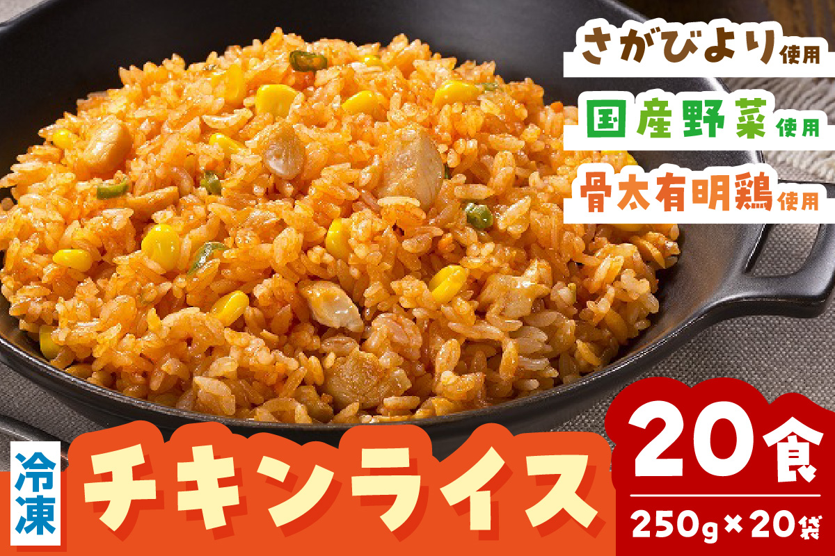 JAさがチキンライス250g×10袋×2箱 173-G335
