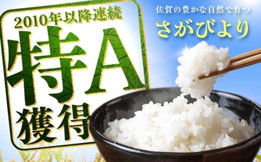 【10kg✕2回定期便】【令和7年産】さがびより 計20kg（5kg✕2袋）吉野ヶ里町/増田米穀 [FBM049]