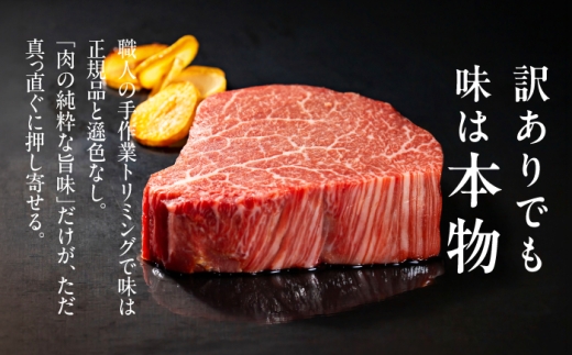 【最短7営業日以内発送】佐賀牛 ステーキ 食べ比べ　ヒレ(B級品)200g×2 ＋ サーロイン250g×2　お試しセット 計900g 訳あり 吉野ヶ里町 / 丸宗ミート [FDP031]