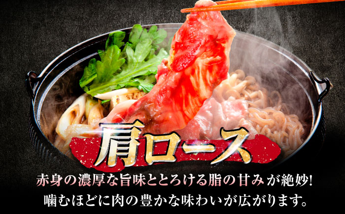 【7営業日以内発送！】佐賀牛 肩ローススライス 500g 吉野ヶ里町/丸宗ミート [FDP013]